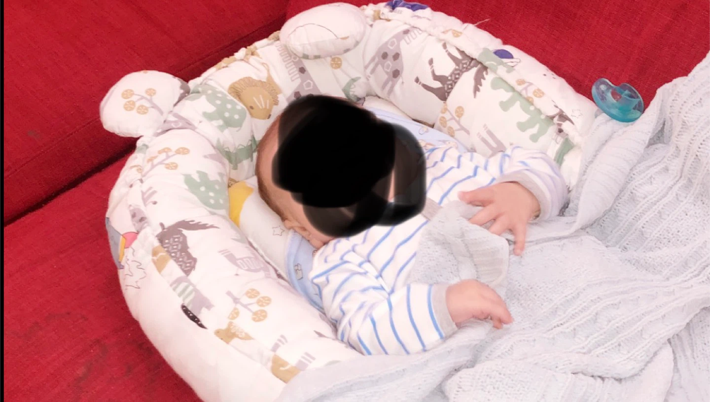Baby Bouncer Seat with Toy and Baby Nest