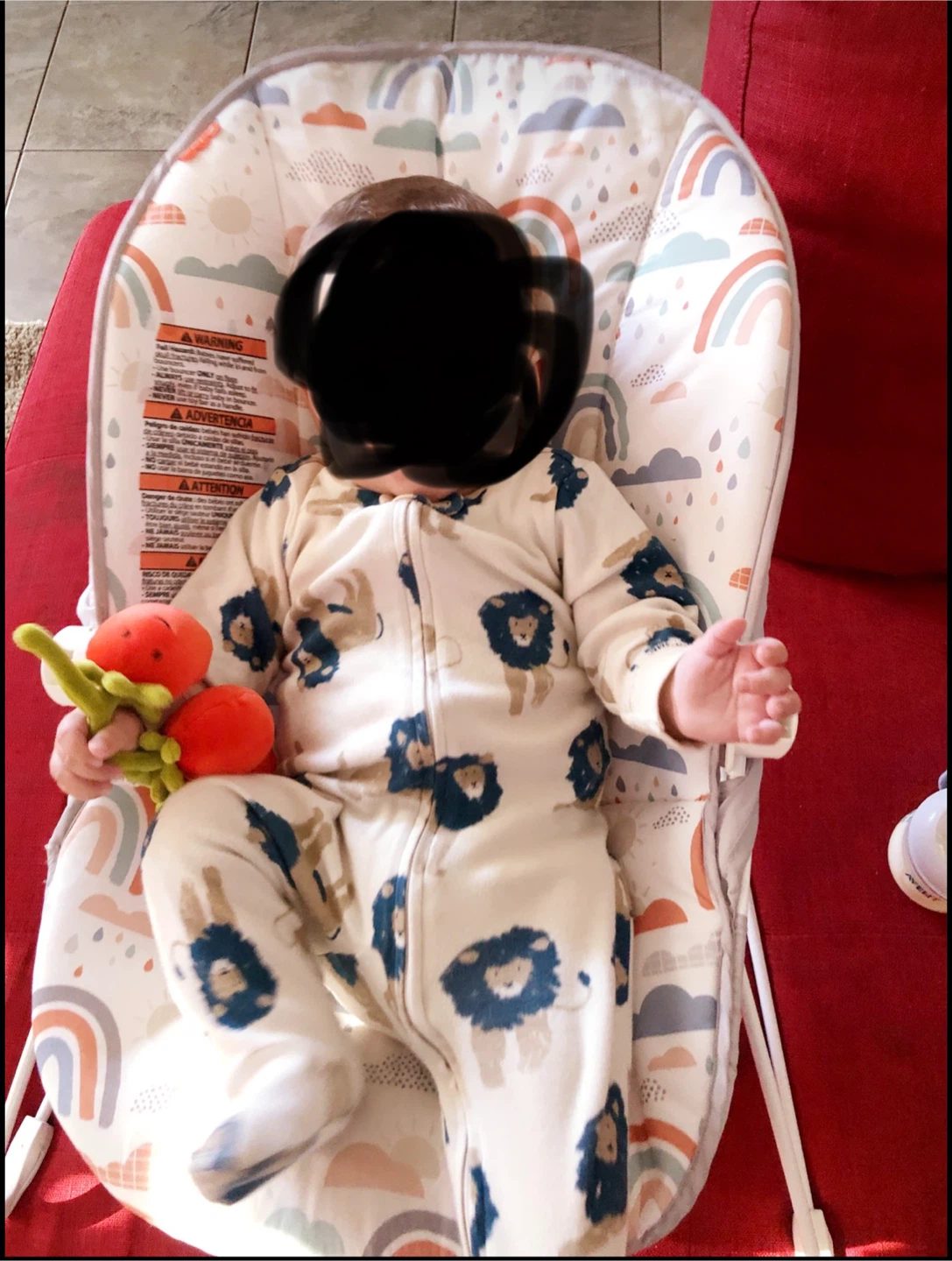 Baby Bouncer Seat with Toy and Baby Nest - photo 2
