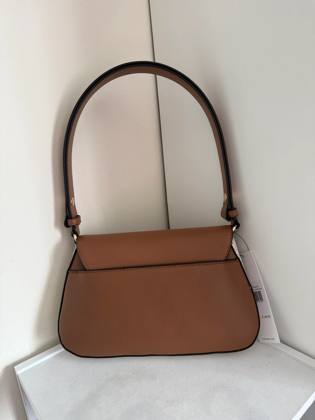 Calvin Klein Shoulder Bag - Brown & White Monogram - photo 2
