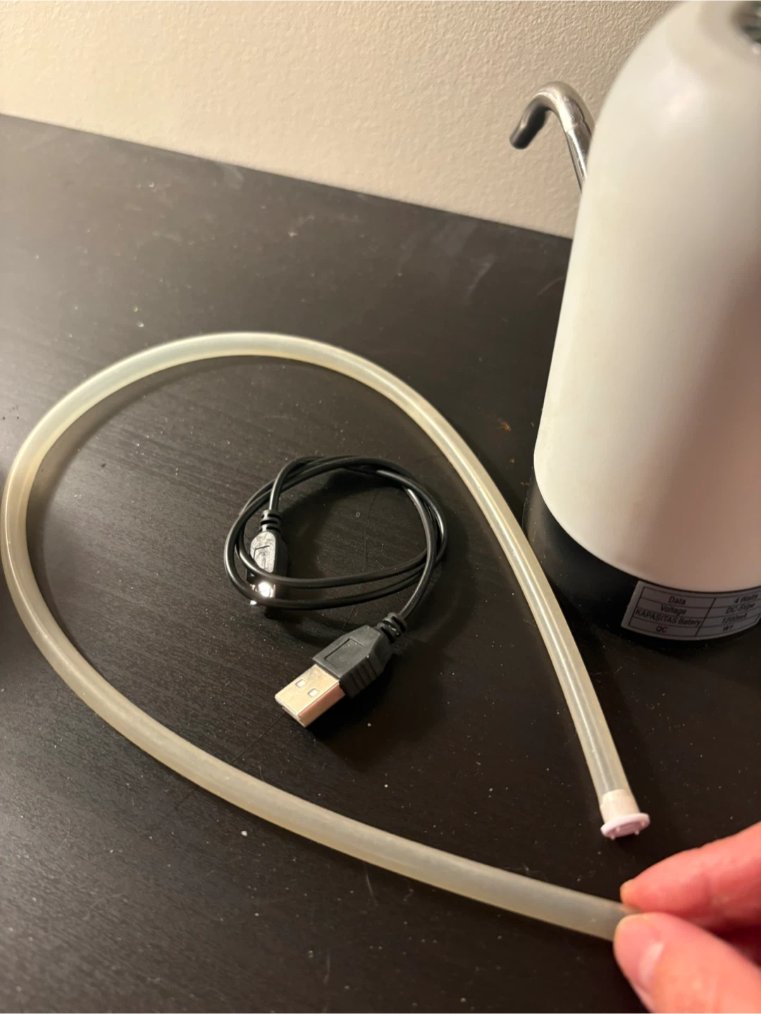 Electric Water Bottle Pump Dispenser - photo 3