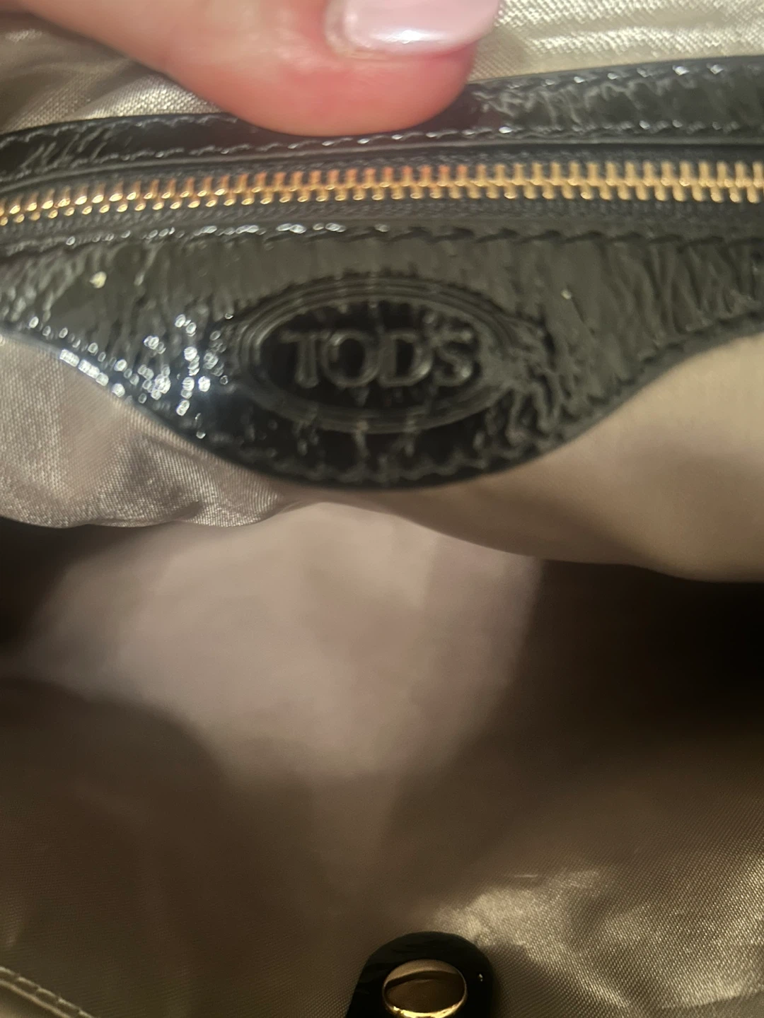 TOD'S Black Nylon Duffel Bag. And coach bag - photo 3