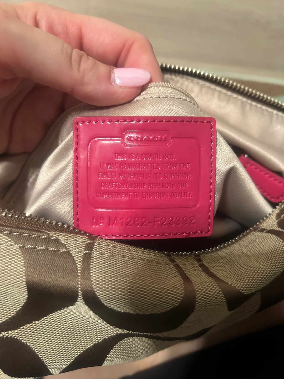 TOD'S Black Nylon Duffel Bag. And coach bag - photo 5