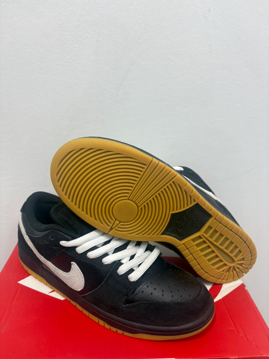 Nike SB Dunk Low Pro Black Gum - photo 2