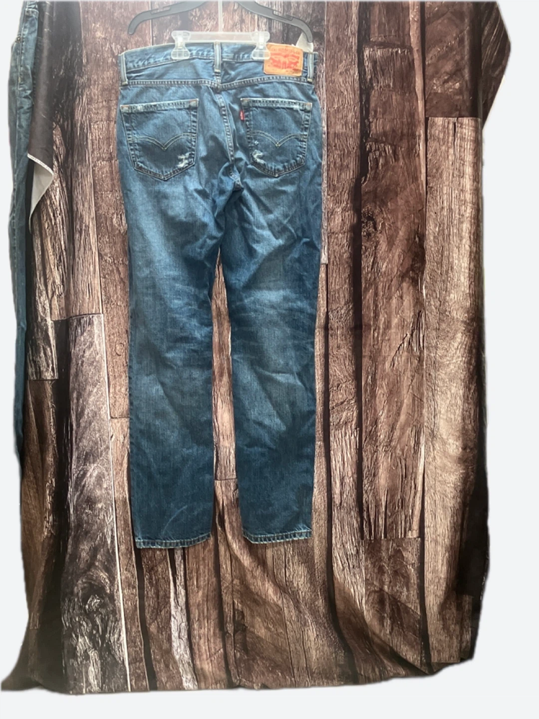 Levi's Men's Blue Distressed Jeans - photo 2