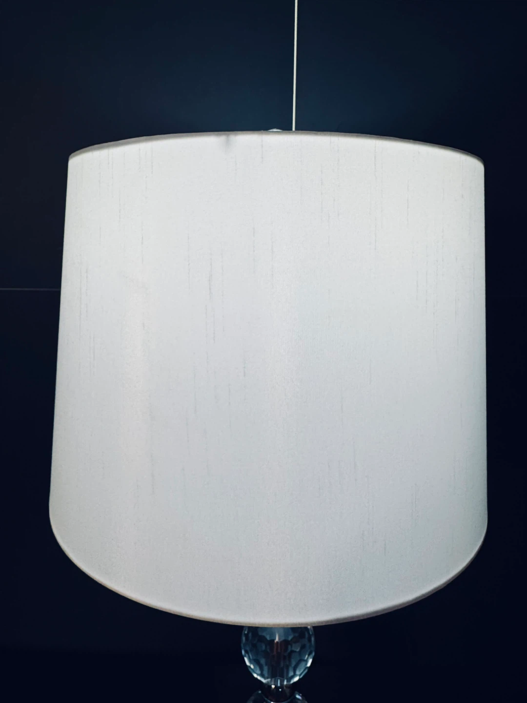 Crystal and Chrome Table Lamp - photo 5