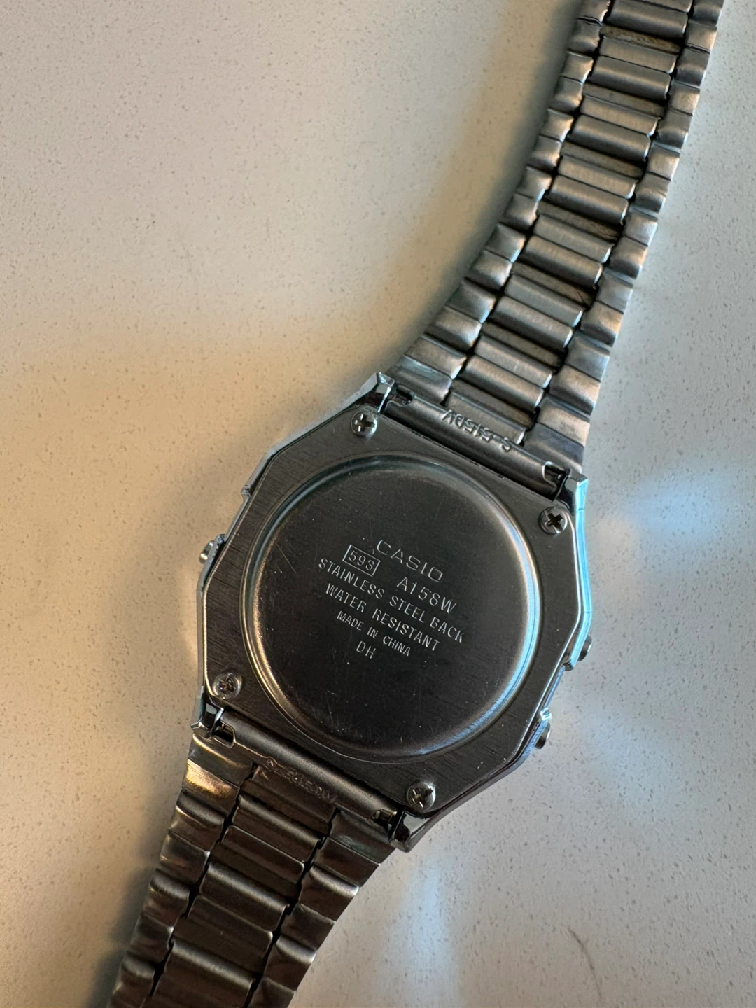 Casio A158W Stainless Steel Water Resistant Watch - photo 3