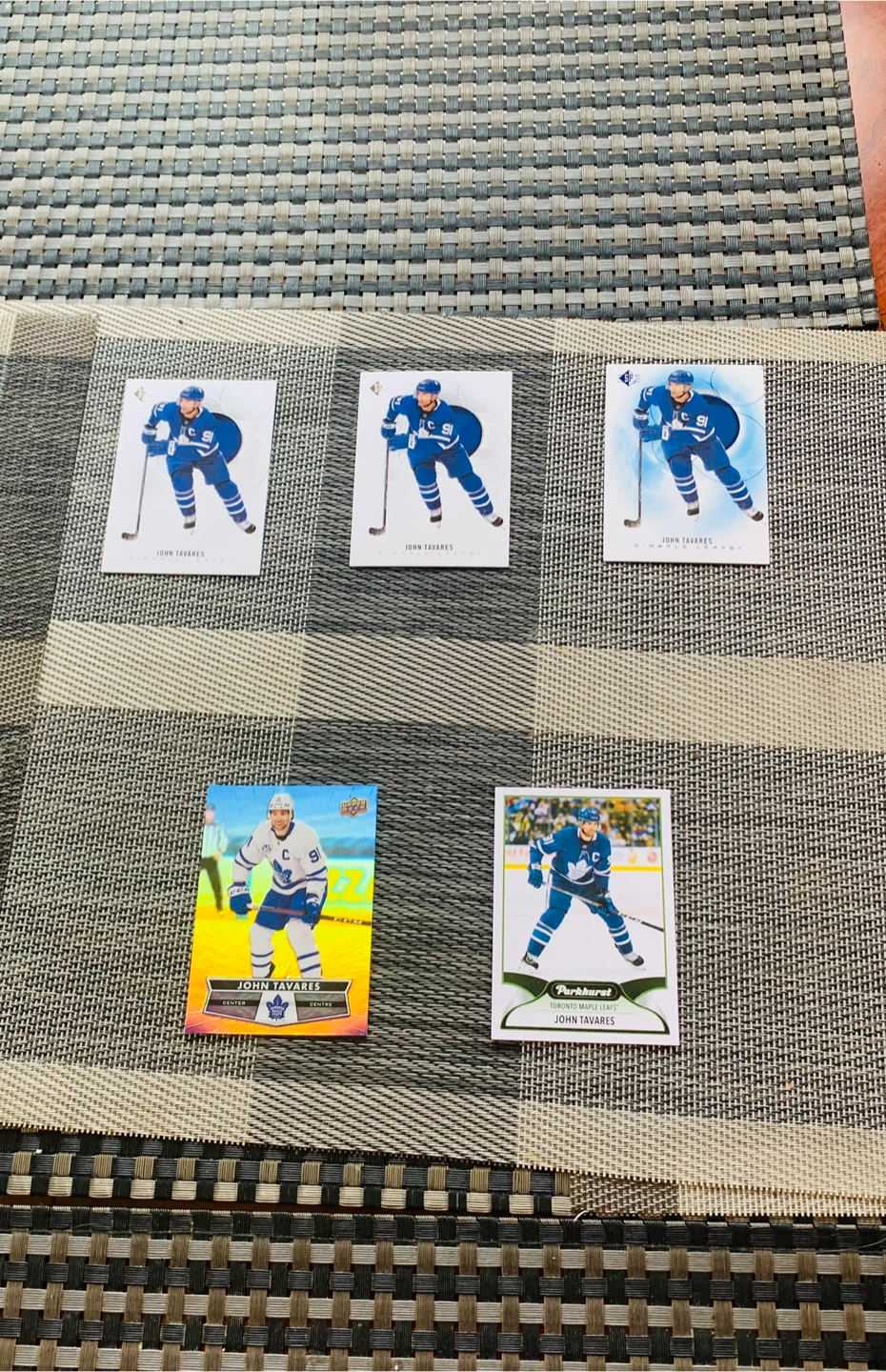 TML 5 John Tavares Upper Deck Hockey Trading Cards