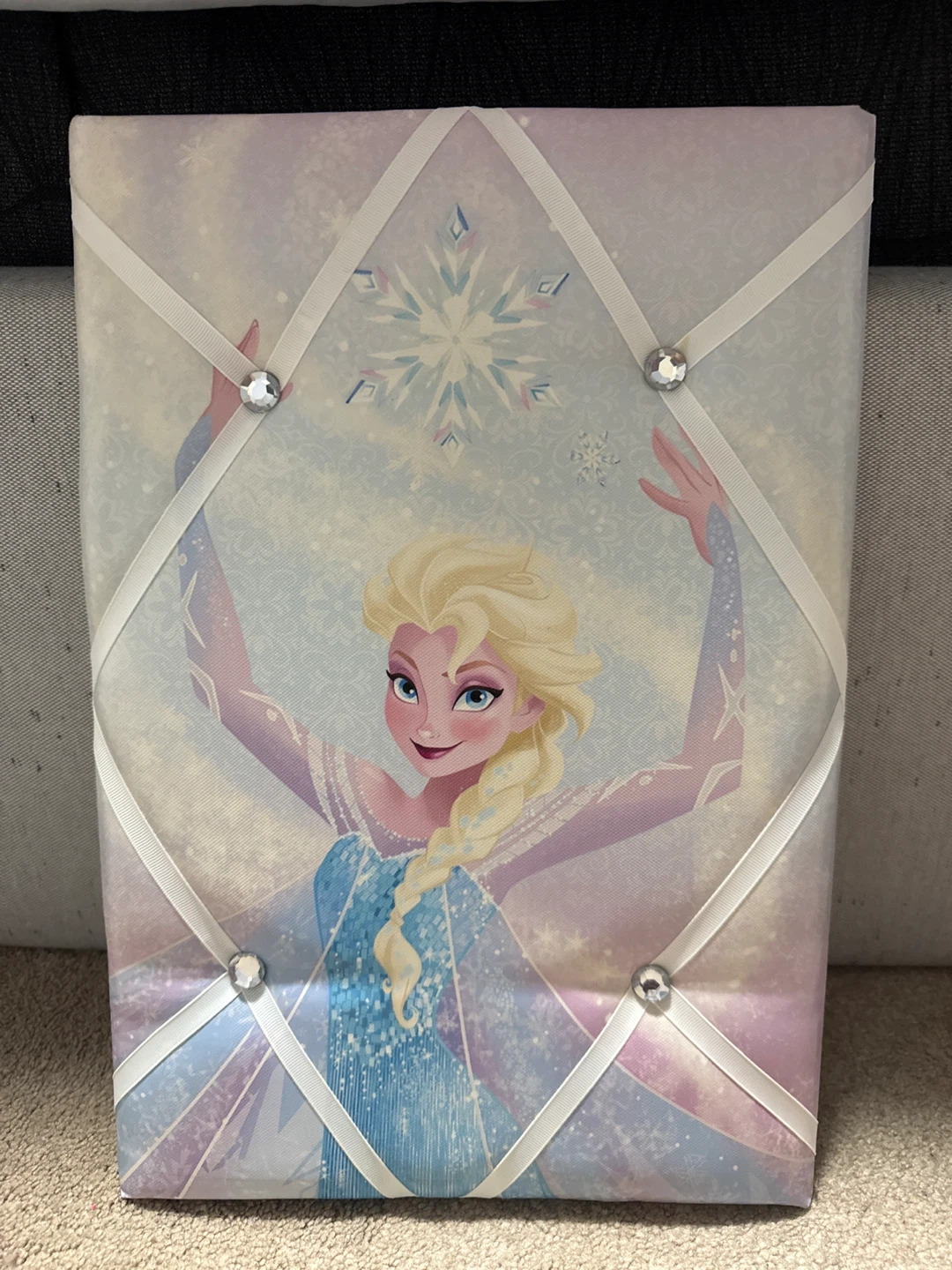 Disney Frozen "Family Forever" Wall Art Canvas Set - photo 2