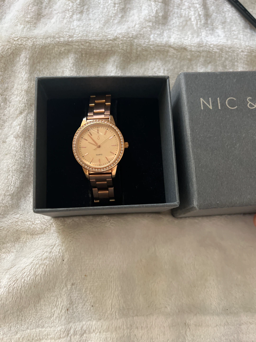 NIC & SYD Rose Gold Watch with Swarovski Crystals - photo 2