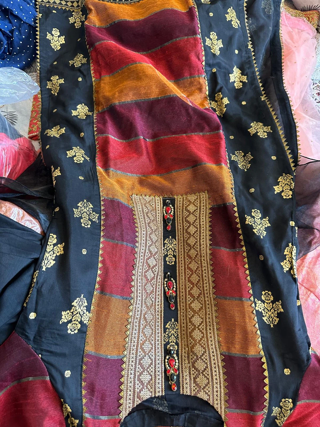 Embroidered Ethnic Dress- Pakistan for eid, diwali, holy - photo 4