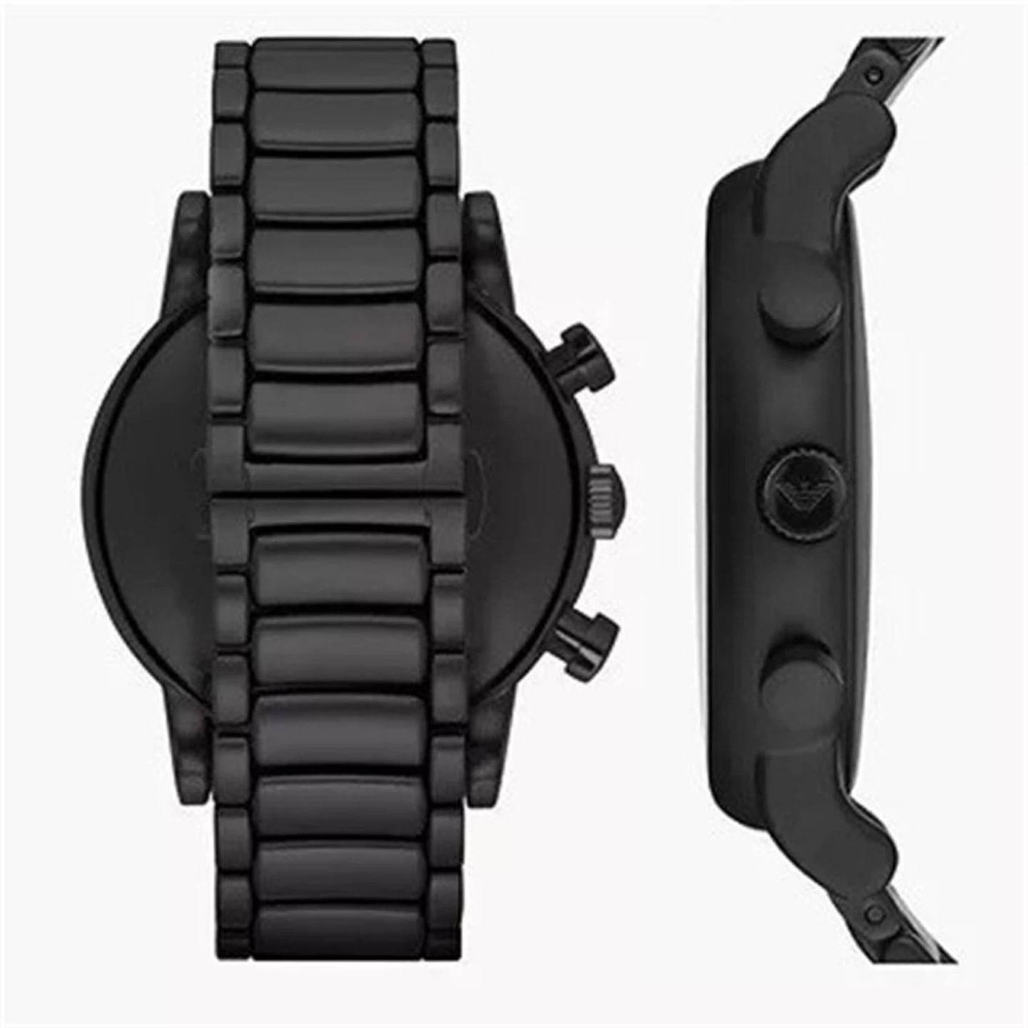 Emporio Armani Black Chronograph Watch - photo 2