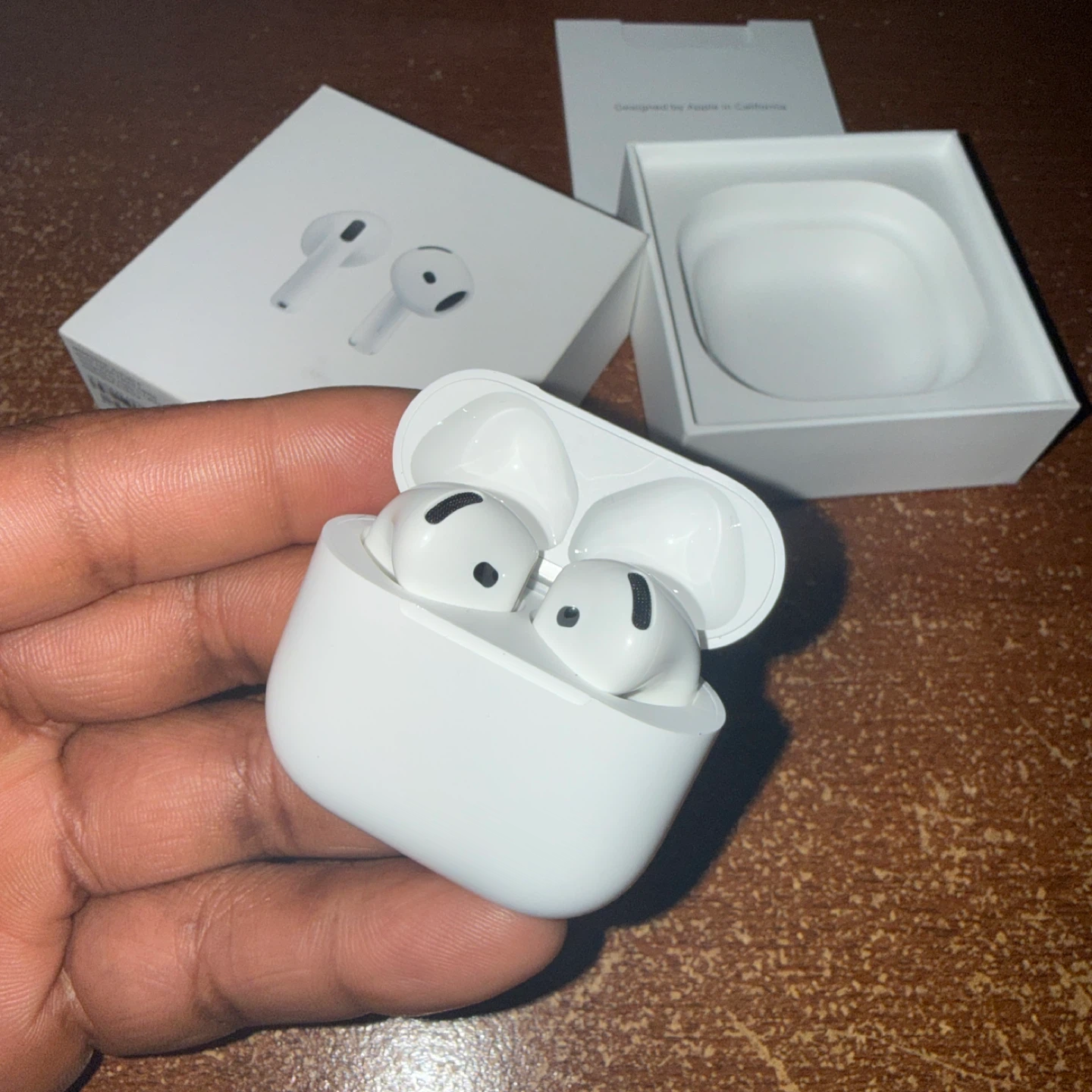 AirPods 4 + Case cover with cleaning kit (Real one) - photo 2