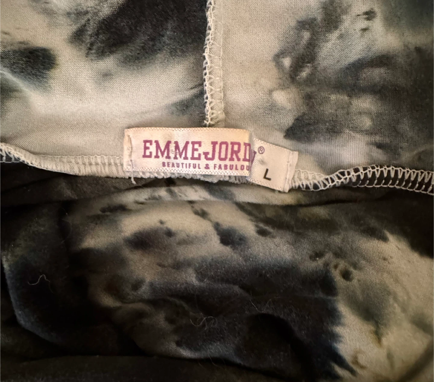 EMMEJORD Tie-Dye Sleeveless Hoodie - photo 3