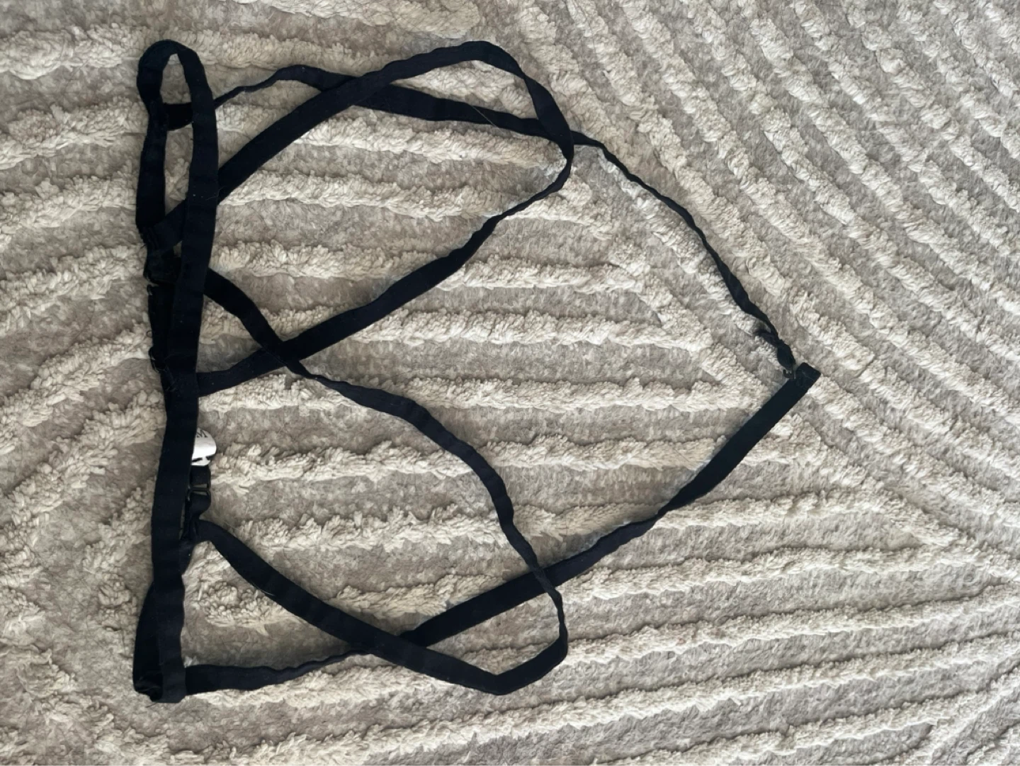 Black Halterneck Strap NEW