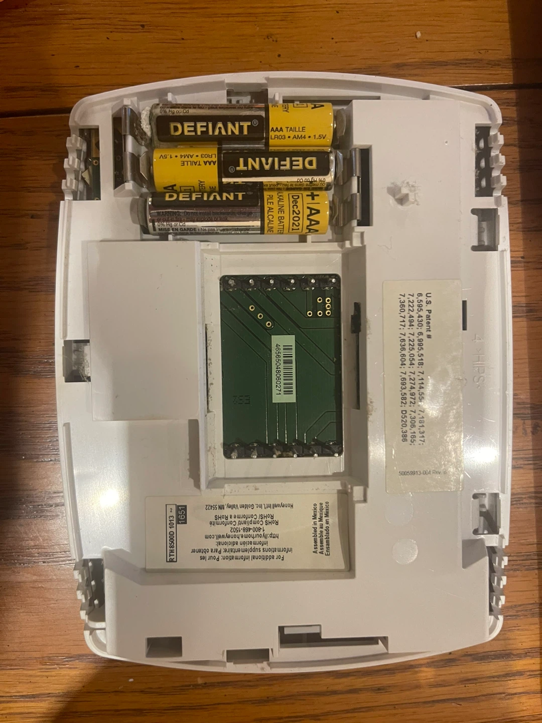 Honeywell Vision Pro 8000 Digital Thermostat - photo 3
