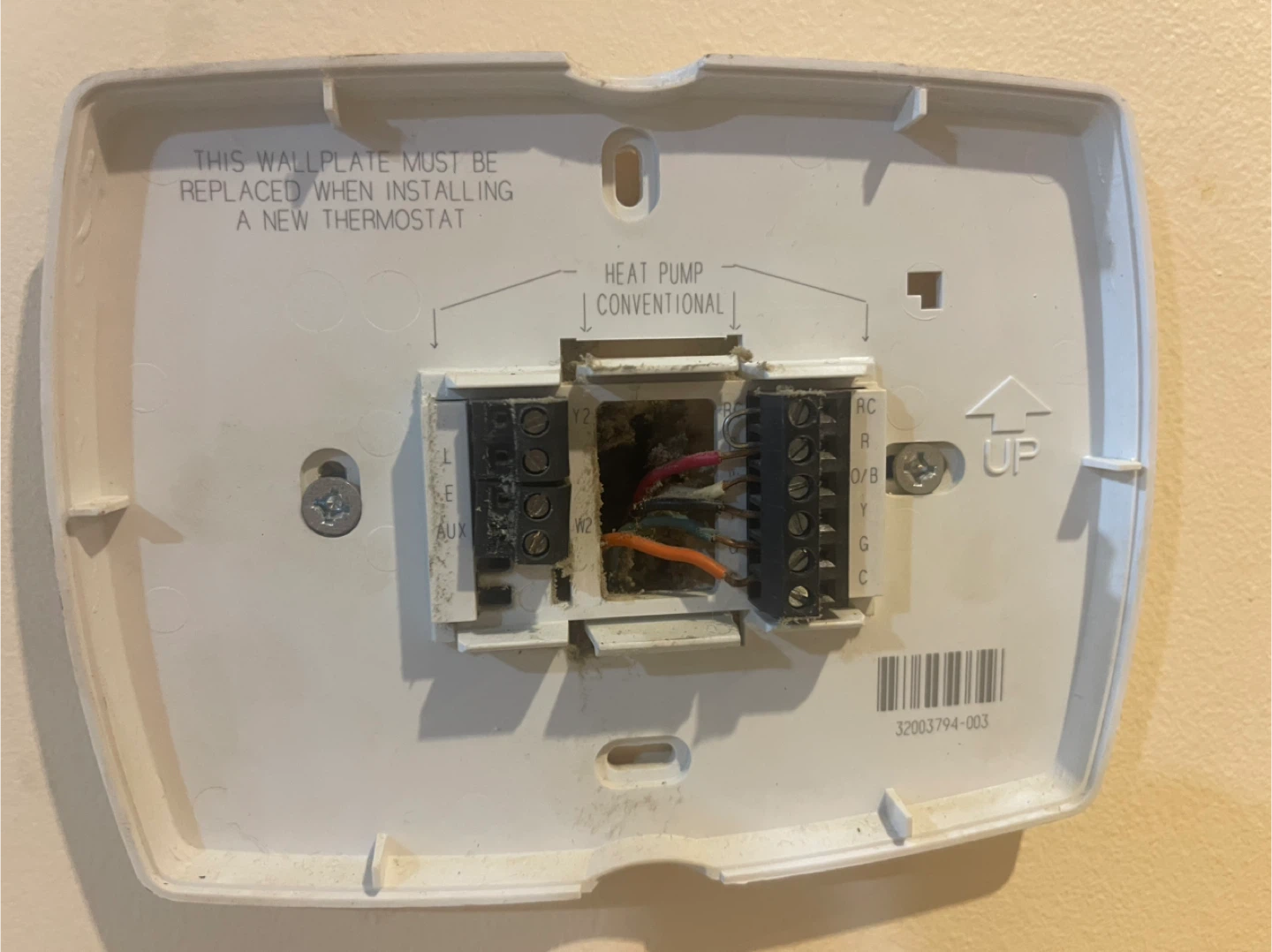 Honeywell Vision Pro 8000 Digital Thermostat - photo 4