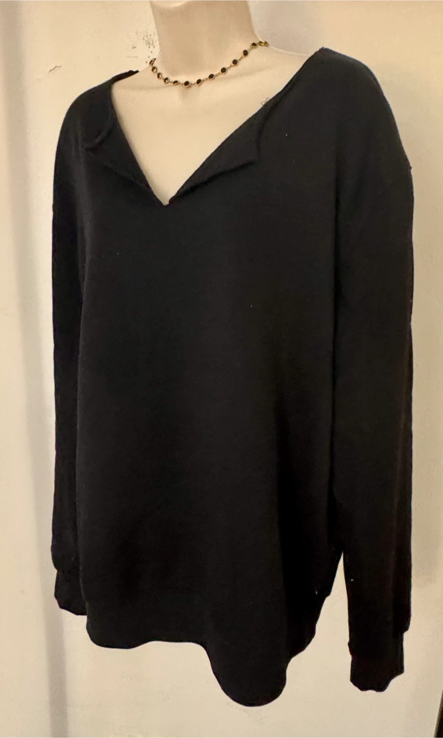Primark Cares Black Long Sleeve Sweatshirt Size L