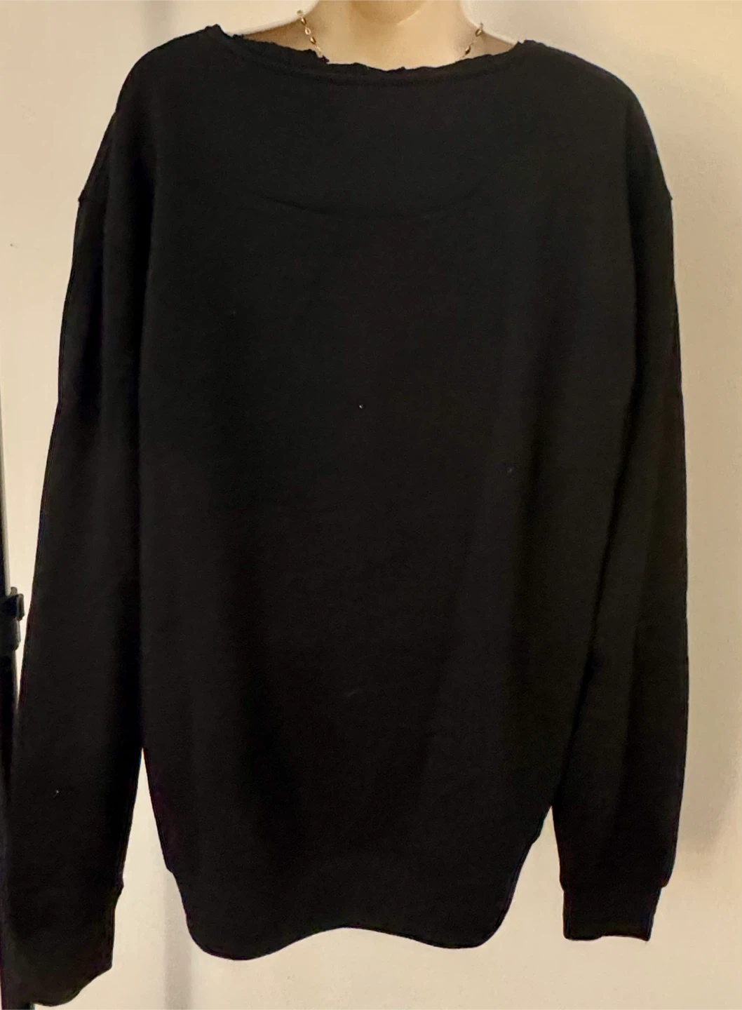 Primark Cares Black Long Sleeve Sweatshirt Size L - photo 3