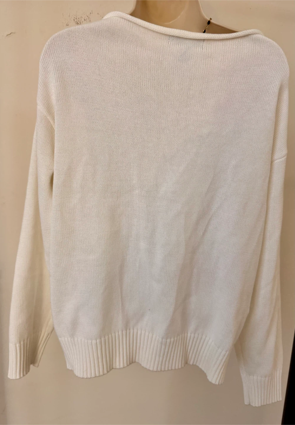 Arden B. White Lobster Knit Sweater - Size M - photo 4