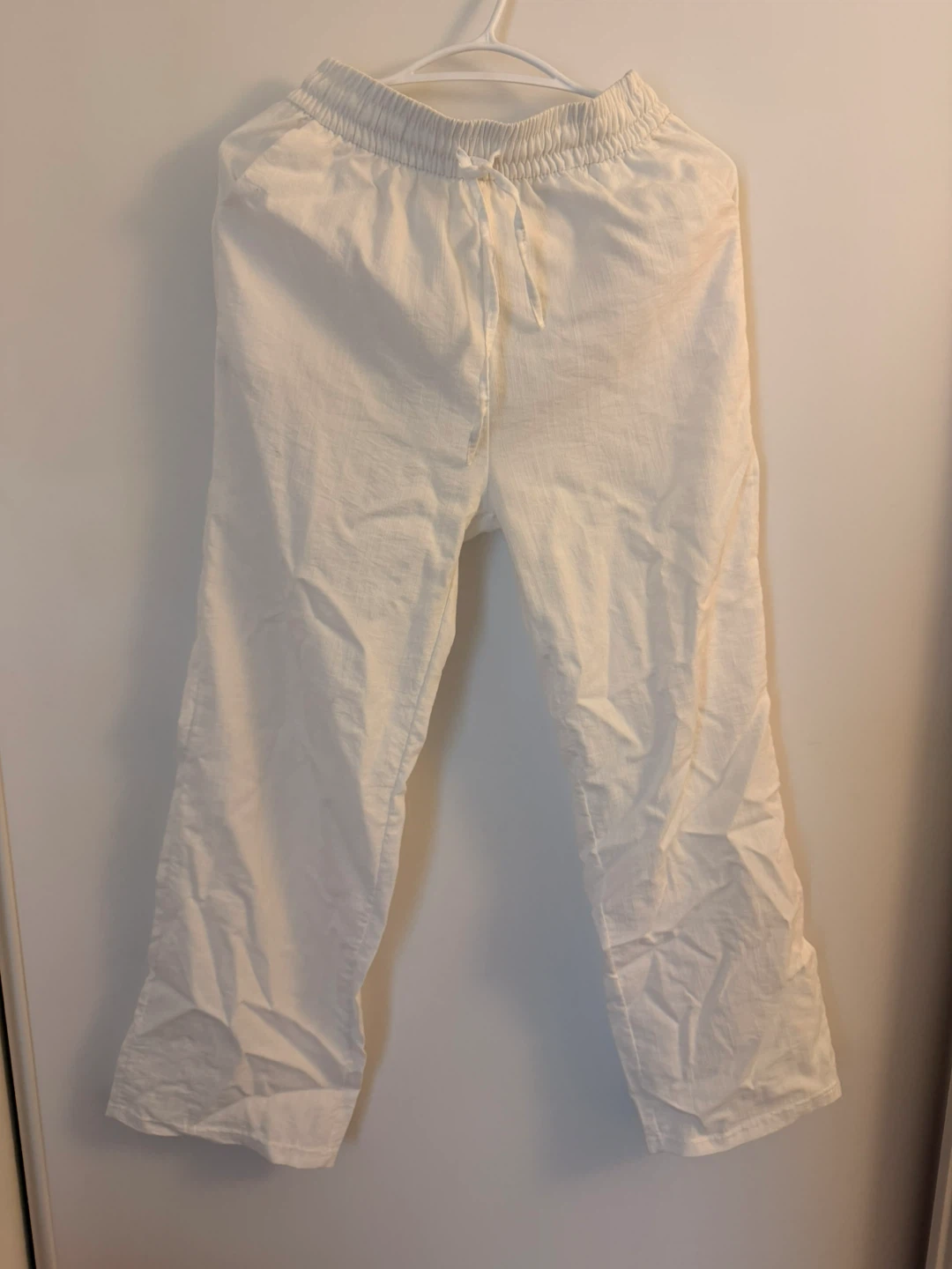 White Linen Pants