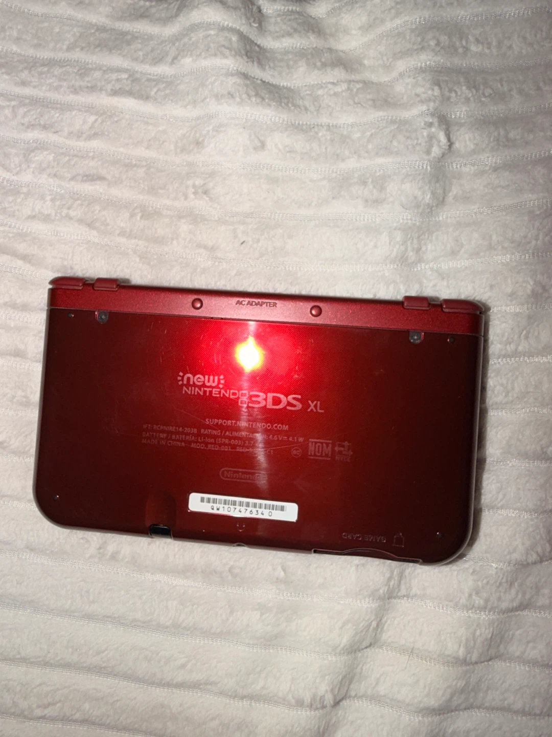Nintendo New 3DS XL Red - photo 5