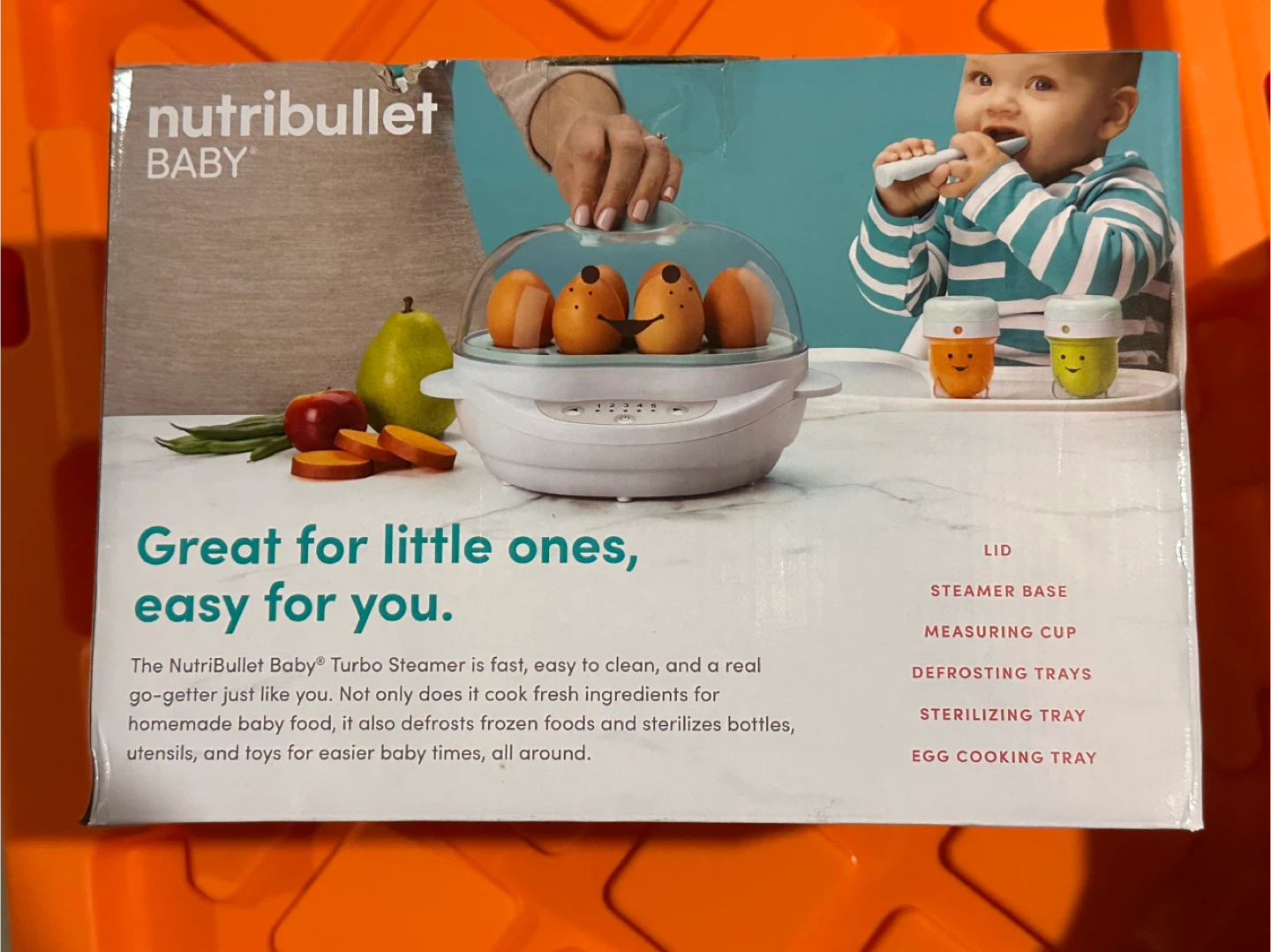 Brand New Nutribullet Turbo Baby Steamer - photo 3