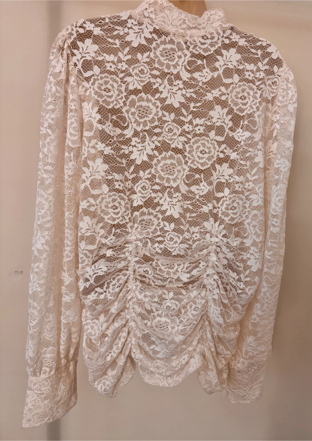 Jolie & Joy Lace Mock Neck Top Size 2X - photo 4