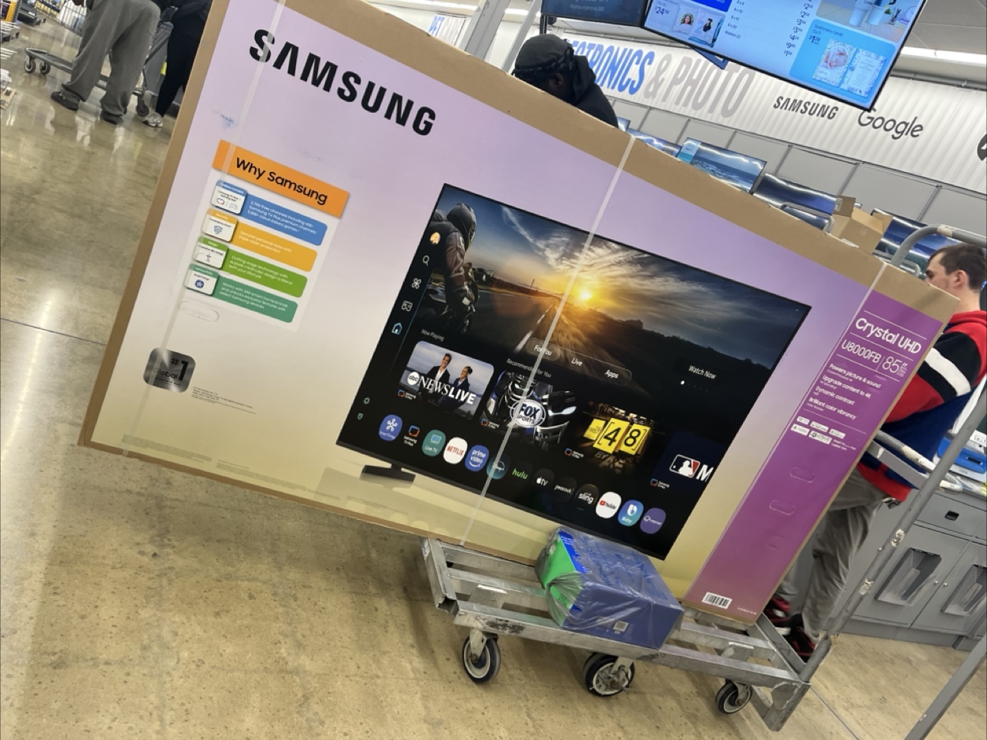 Samsung 85" Crystal UHD U8000FB 4K Smart TV