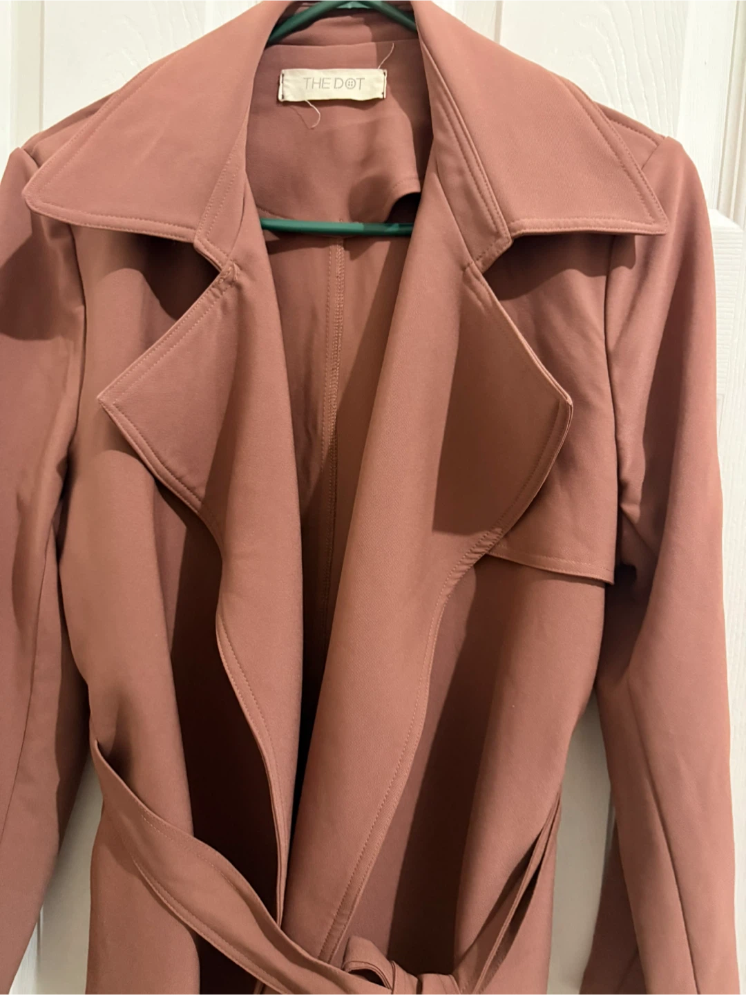 Meduim Trench Coat - Rosewood - photo 2