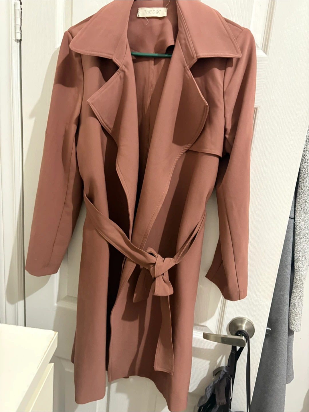Meduim Trench Coat - Rosewood