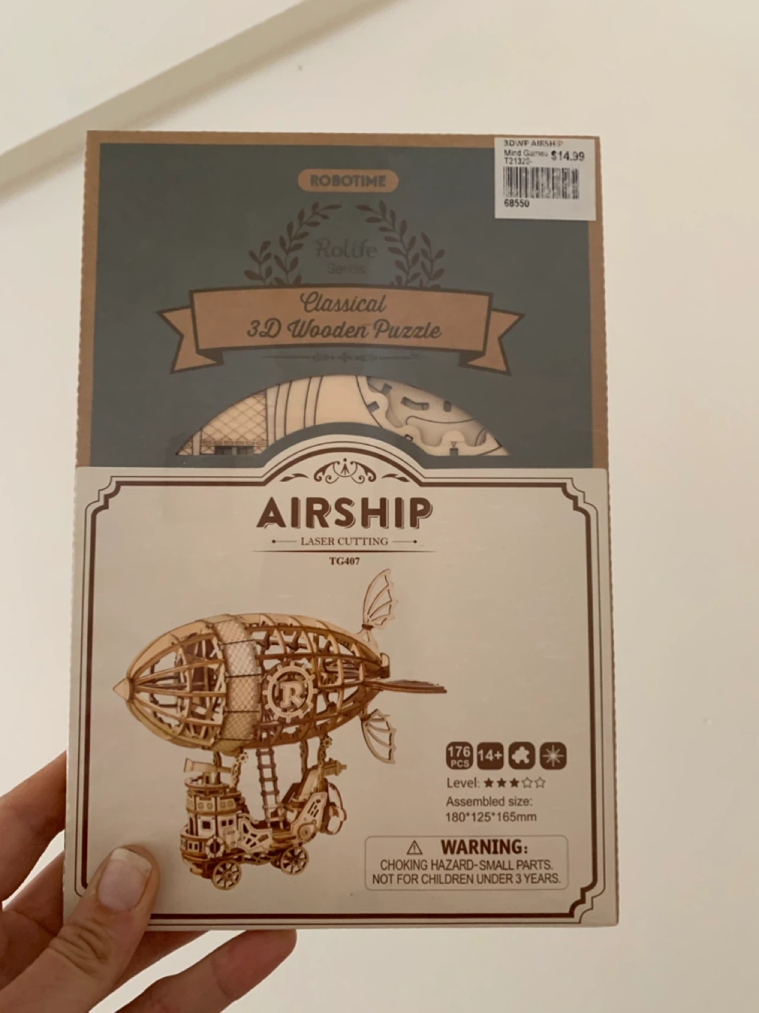 Rolife Classical 3D Wooden Puzzle - Airship TG407
