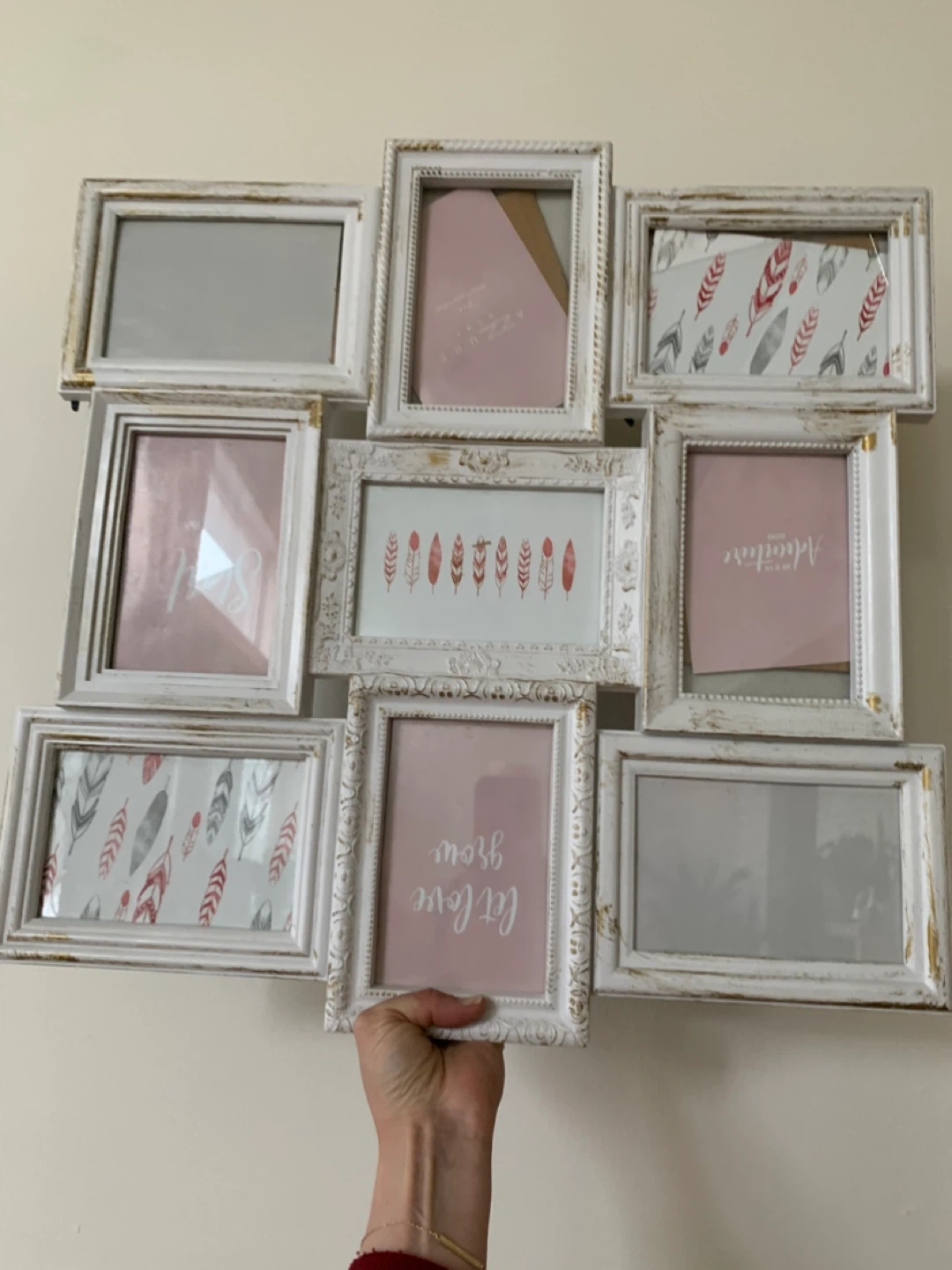 White Multi-Photo Frame Collage - photo 2