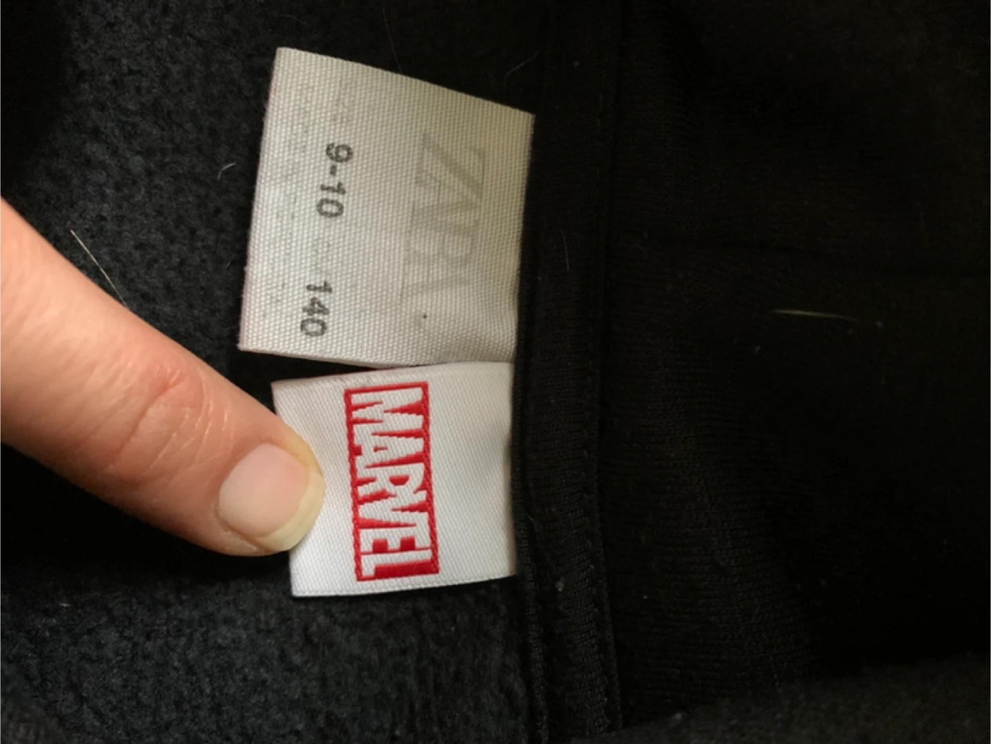 Kids' Black Marvel Comics Black Panther Hoodie - photo 5