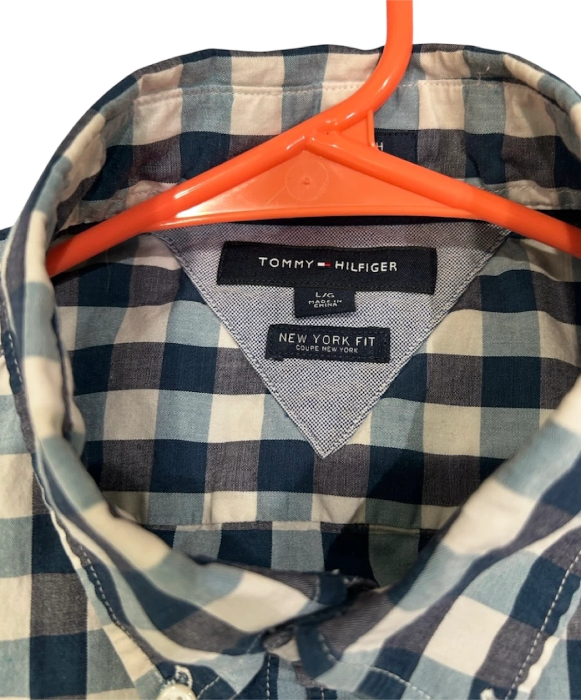 Tommy Hilfiger New York Fit Gingham Button-Down Shirt - photo 3