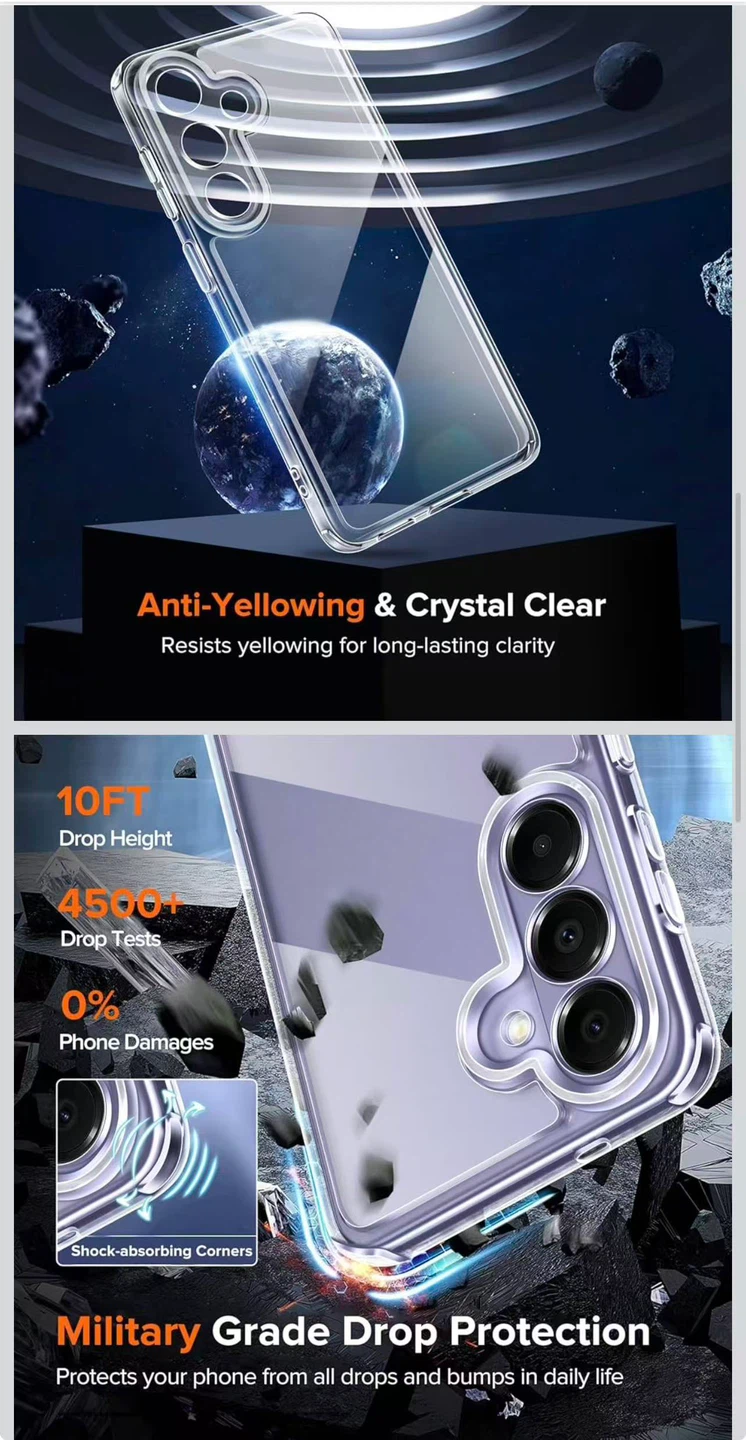 Samsung S26 plus Clear Phone Case - photo 3
