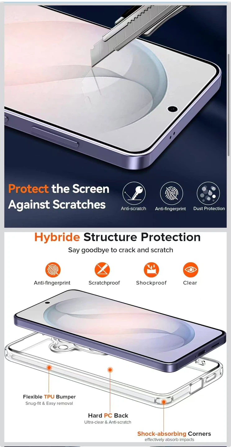 Samsung S26 plus Clear Phone Case - photo 2