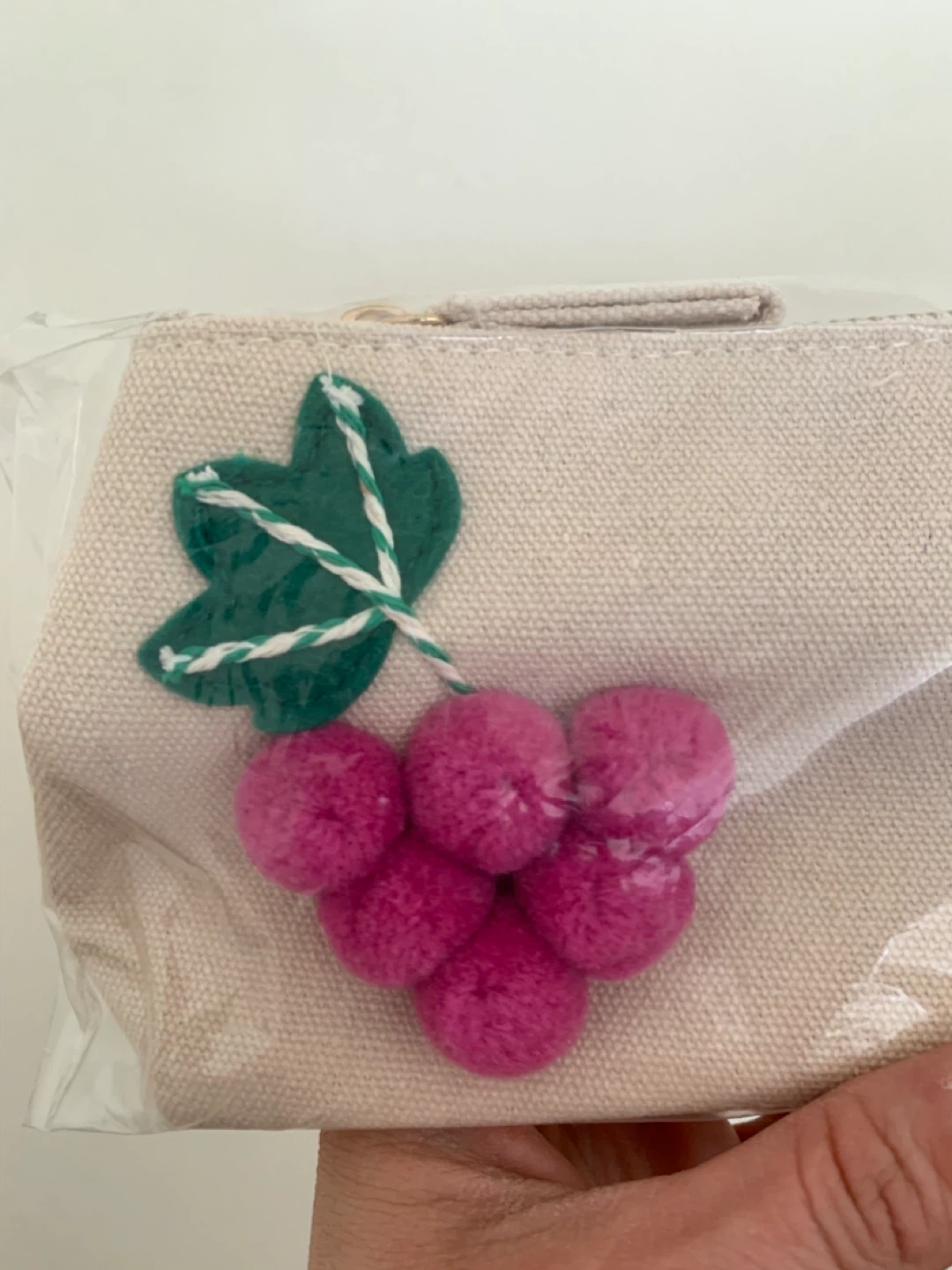 Fruit Pigmented Canvas Pouch - photo 2