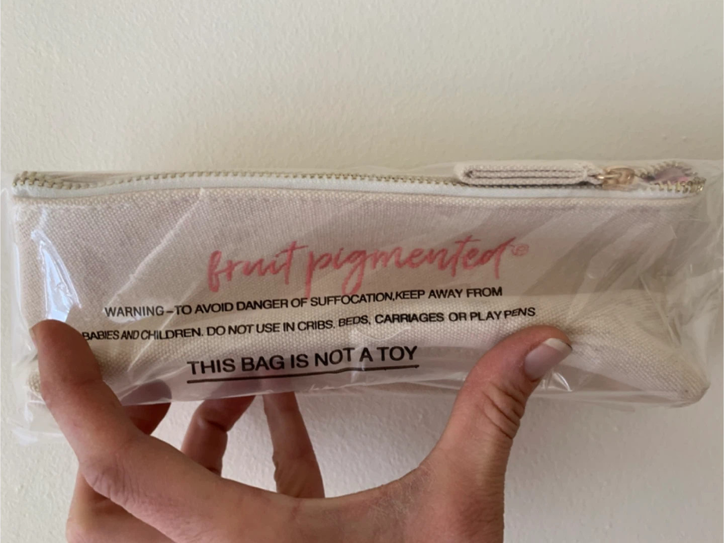 Fruit Pigmented Canvas Pouch - photo 4