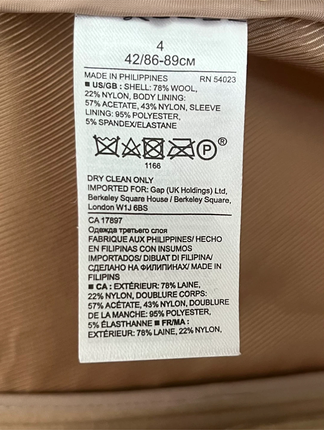 Banana Republic Wool Blend Coat - photo 4