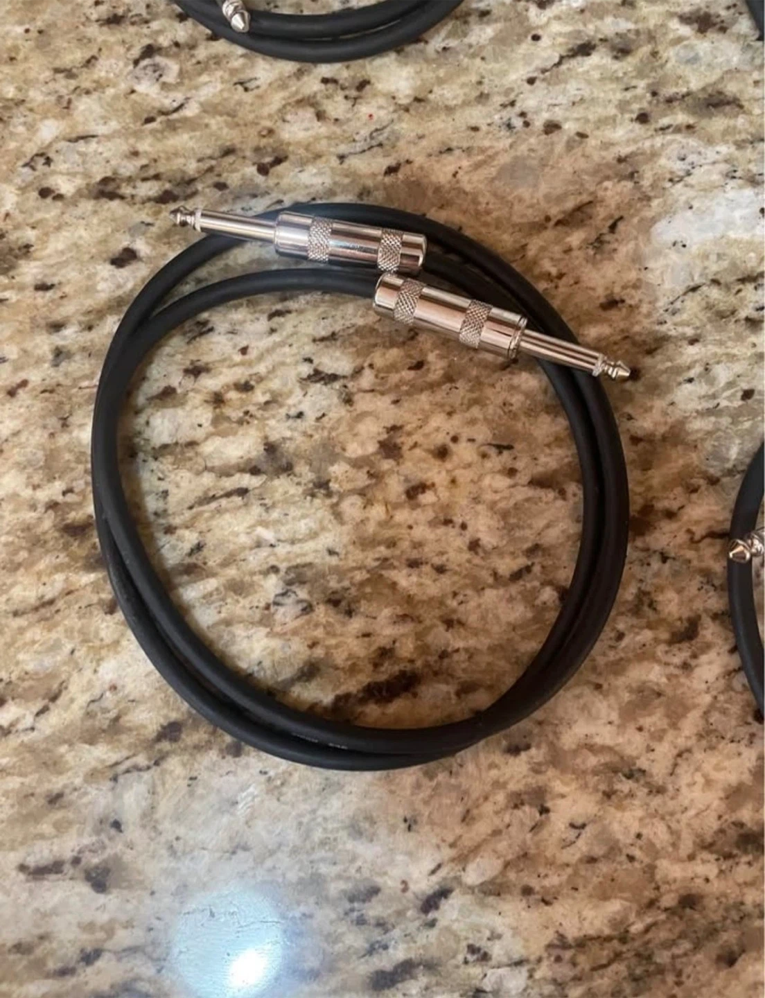Assorted Audio Cables with 1/4" Connectors - photo 3