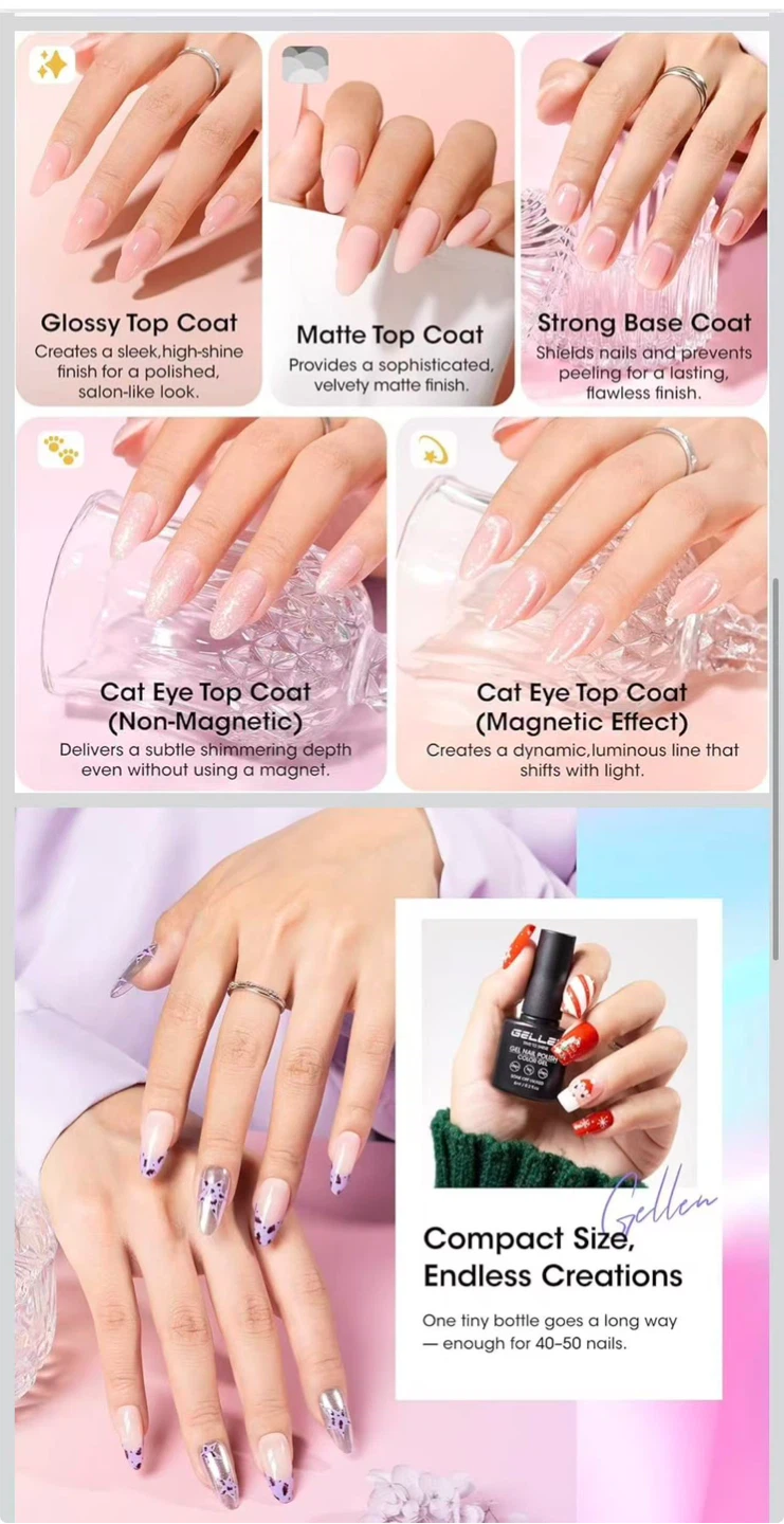 24 Piece Gel Nail Polish Kit - photo 3