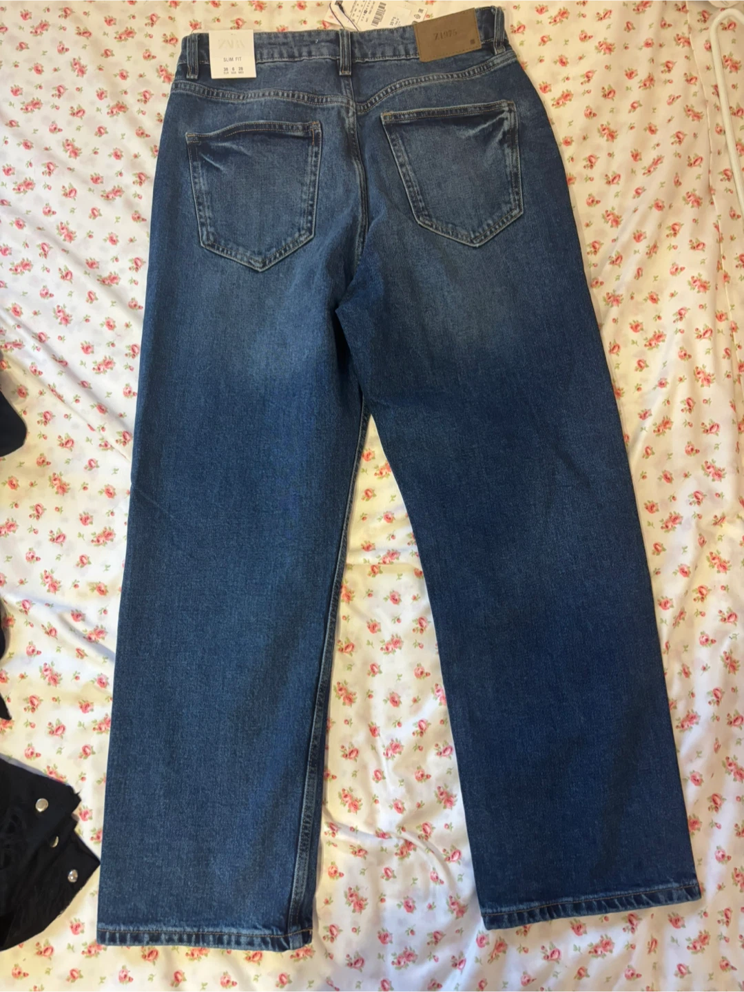 Zara Blue Denim Jeans Size 6 - photo 4