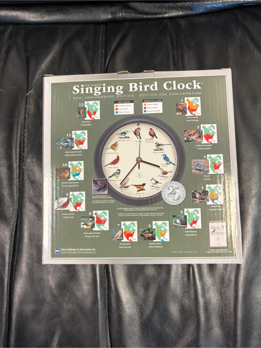 The Original Singing Bird Clock - 25th Anniversary Edition - photo 2