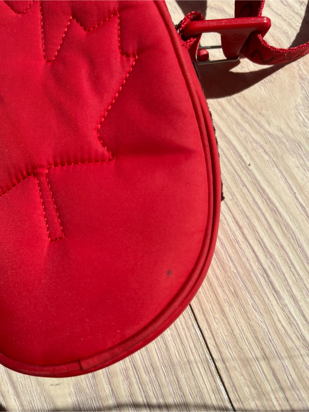 Lululemon Red Maple Leaf Crossbody Bag with Canada Strap - photo 4