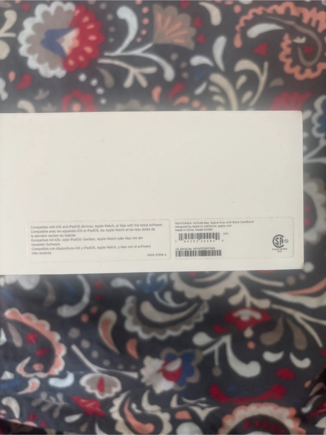 Apple AirPods Max With Smart Case Empty Box - photo 3