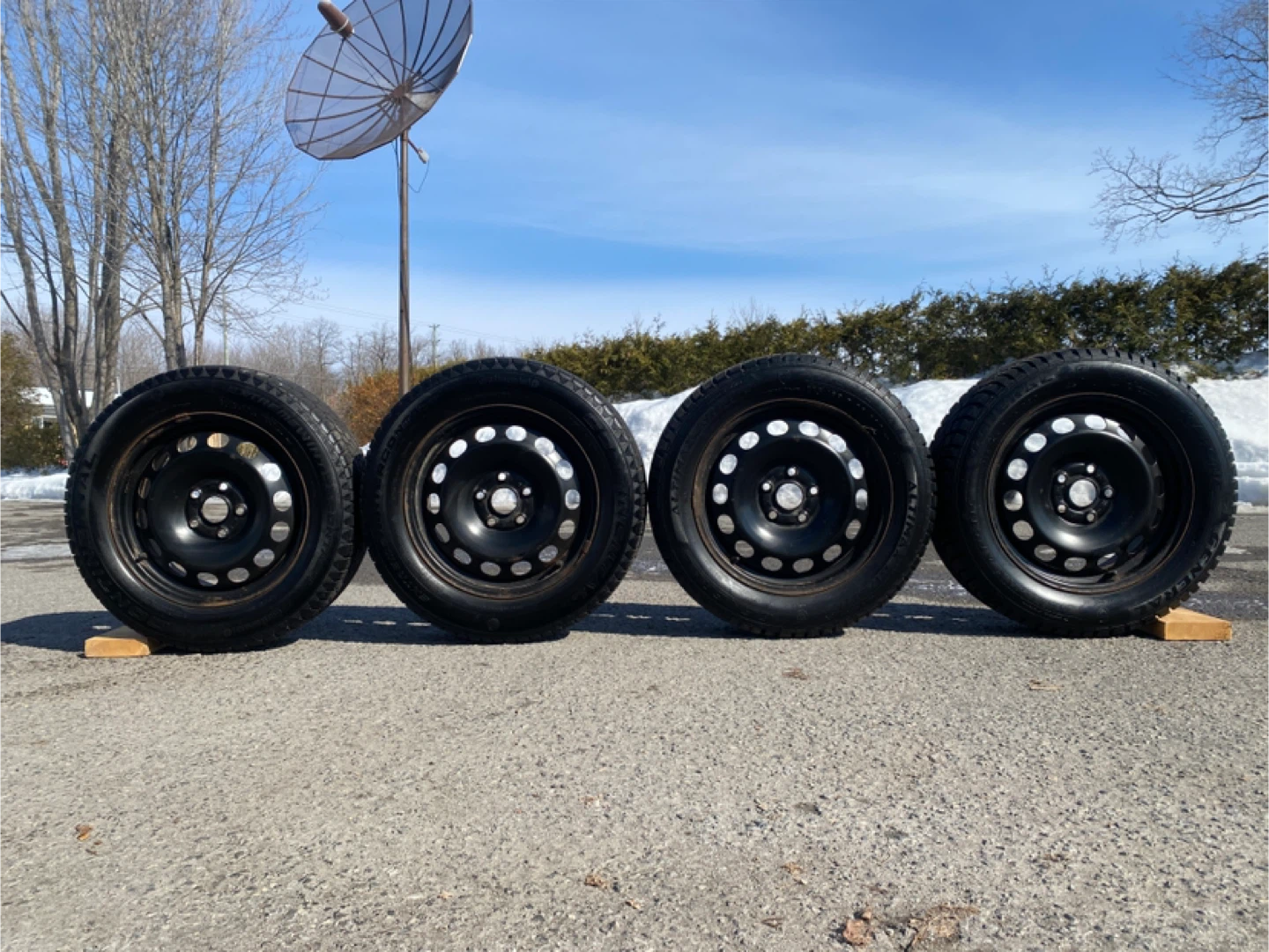 215/60 R16 214/55 R16 Winter Tires on Steel Rims (CAN DELIVER) - photo 4