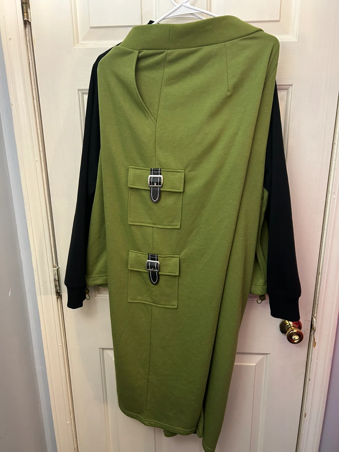 Green and Black Bomber Jacket - photo 2