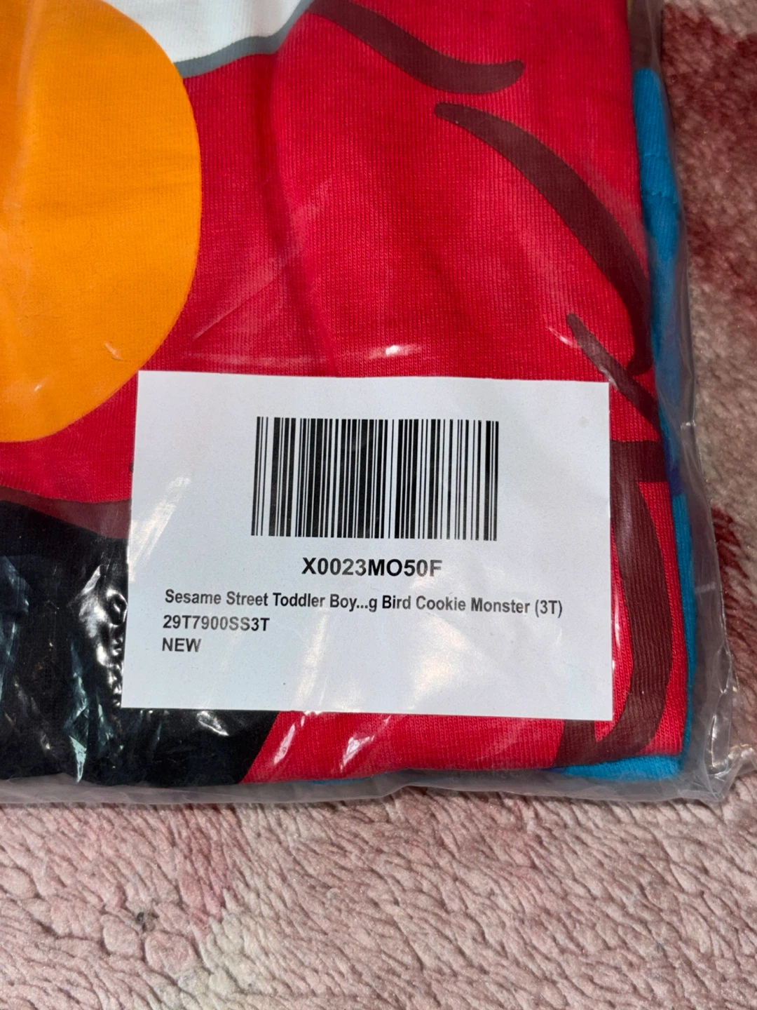 Sesame Street Toddler Size 3T Pack of 4 T-Shirts - photo 2