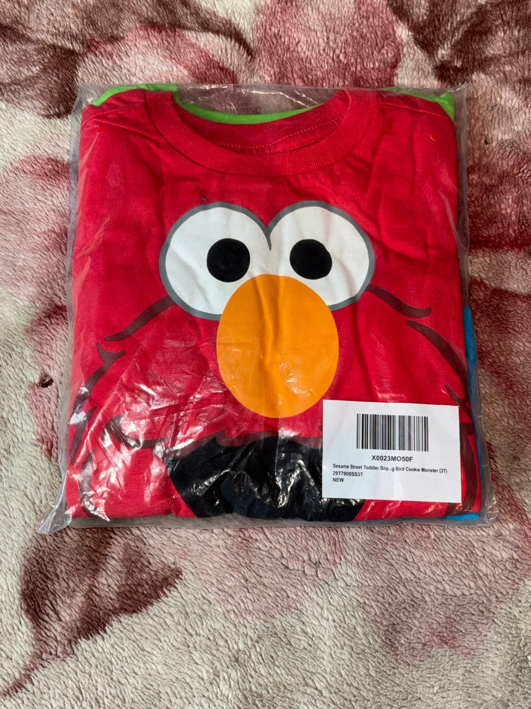 Sesame Street Toddler Size 3T Pack of 4 T-Shirts