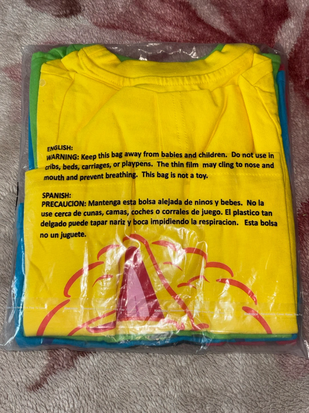 Sesame Street Toddler Size 3T Pack of 4 T-Shirts - photo 3